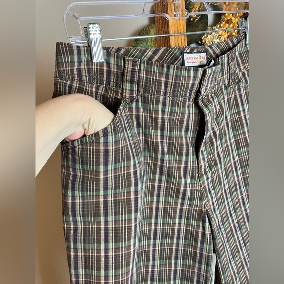 Shorts Woman’s 14 Brown Bermuda Lots Of Pockets Preowned Gently - Picture 6 of 12